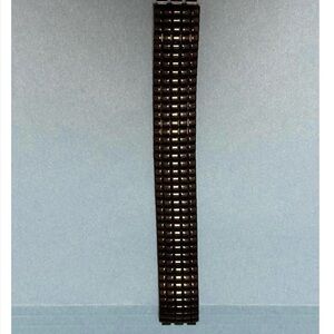 Vintage Expandable Swatch Strap in Onyx Black (Made in USA)